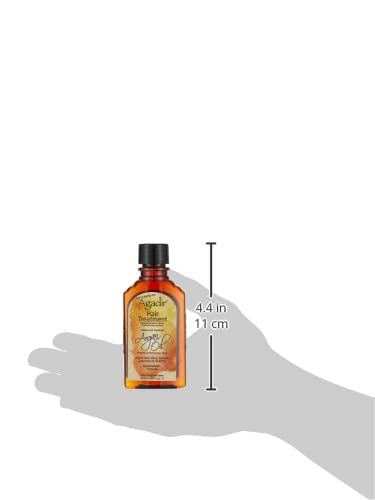 Agadir Argan Oil Hair Treatment usage demonstrates effortless styling and control.