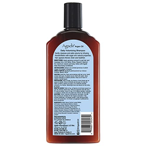 Agadir Shampoing Aromatique Exclusif — parfum frais pour cheveux nets.