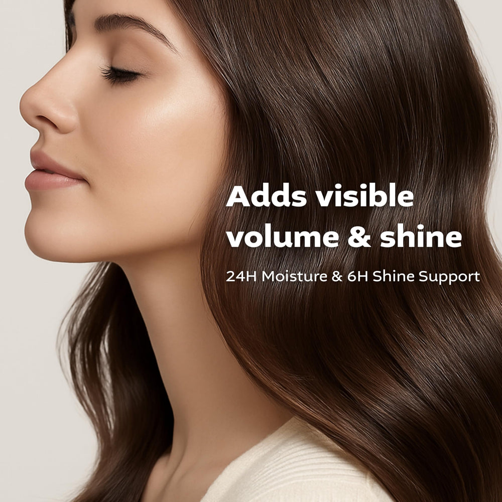 Again me exfoliating scalp scrub visual shows cleansing and circulation boost.