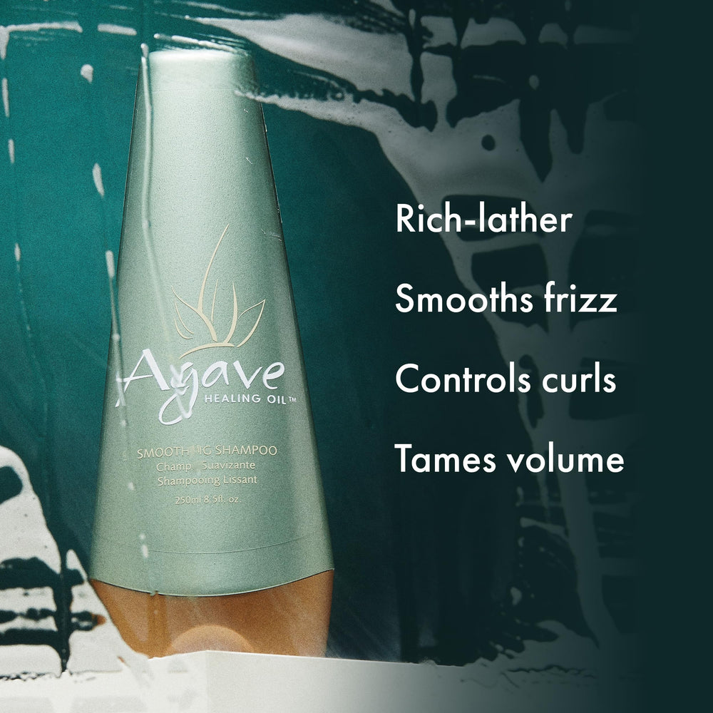 Agave Healing Oil smoothing shampoo color-preserving design for color-treated hair