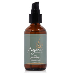 Agave Healing Oil Treatment bottle delivering lightweight hydration for all hair types