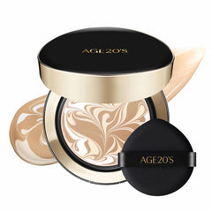 AGE 20's Signature Essence Pact compact open for on-the-go touch-ups with SPF.
