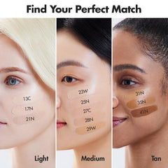 AGE20'S Signature Essence Pact 13C porcelain compact open for on-the-go touch-ups.