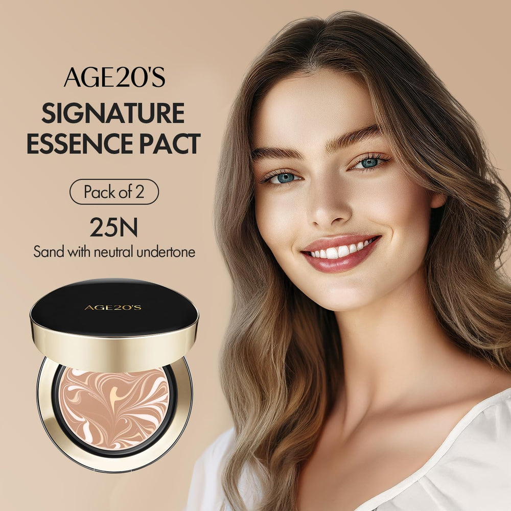 SPF 50+ sun protection icon associated with AGE 20's pact