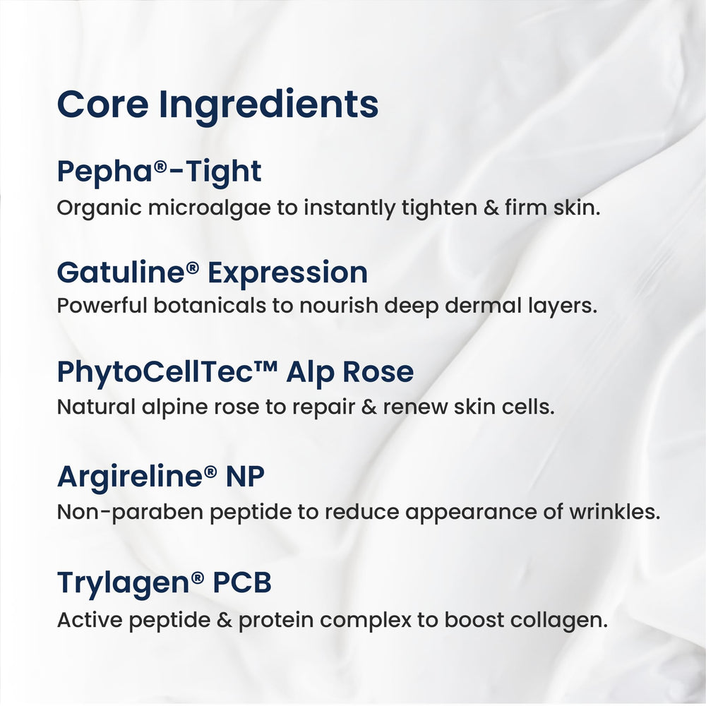 Agelyss Eye-Bag Cream being applied under the eye for quick absorption.