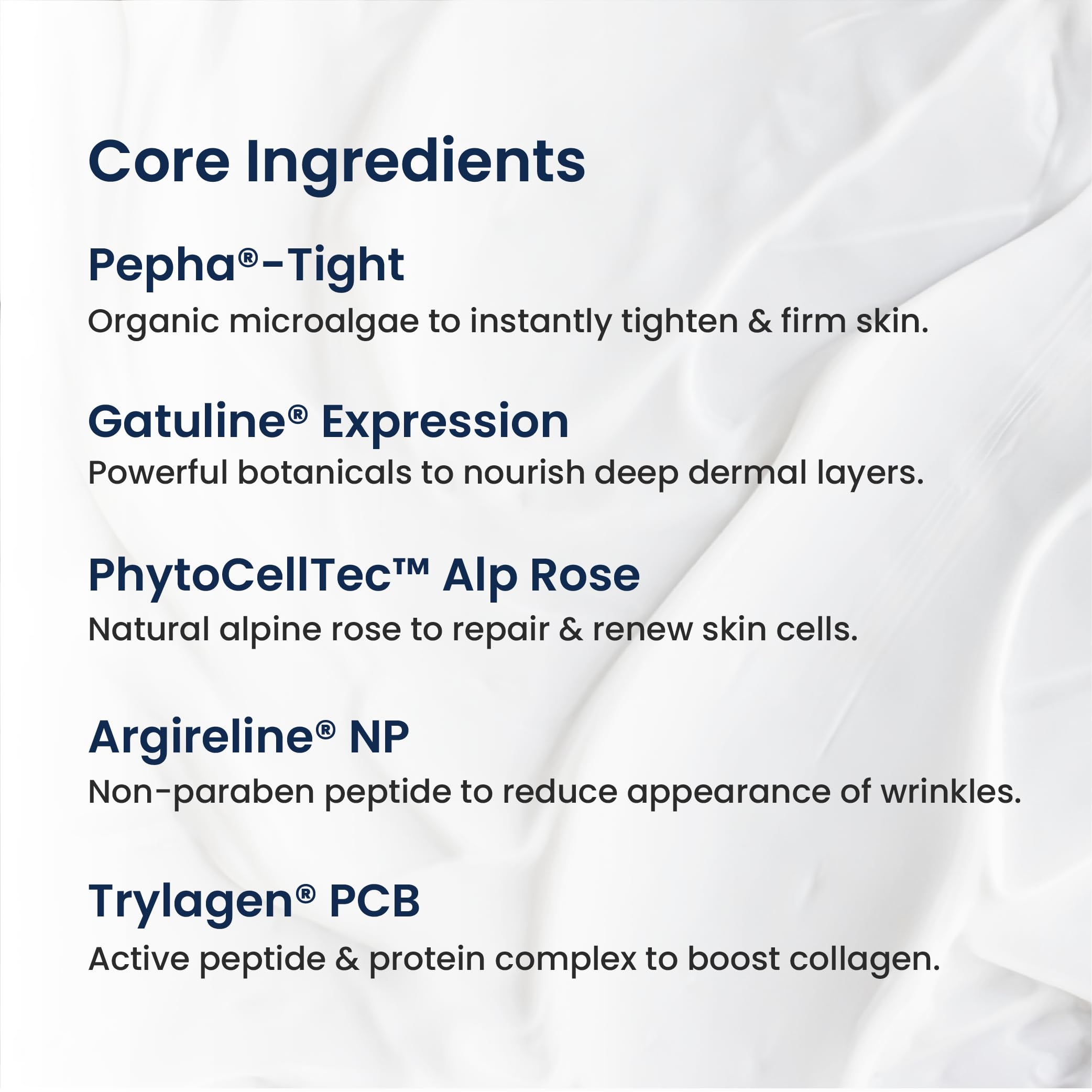 Packaging of Agelyss Eye-Bag Cream highlights vegan, cruelty-free, USA-made quality.
