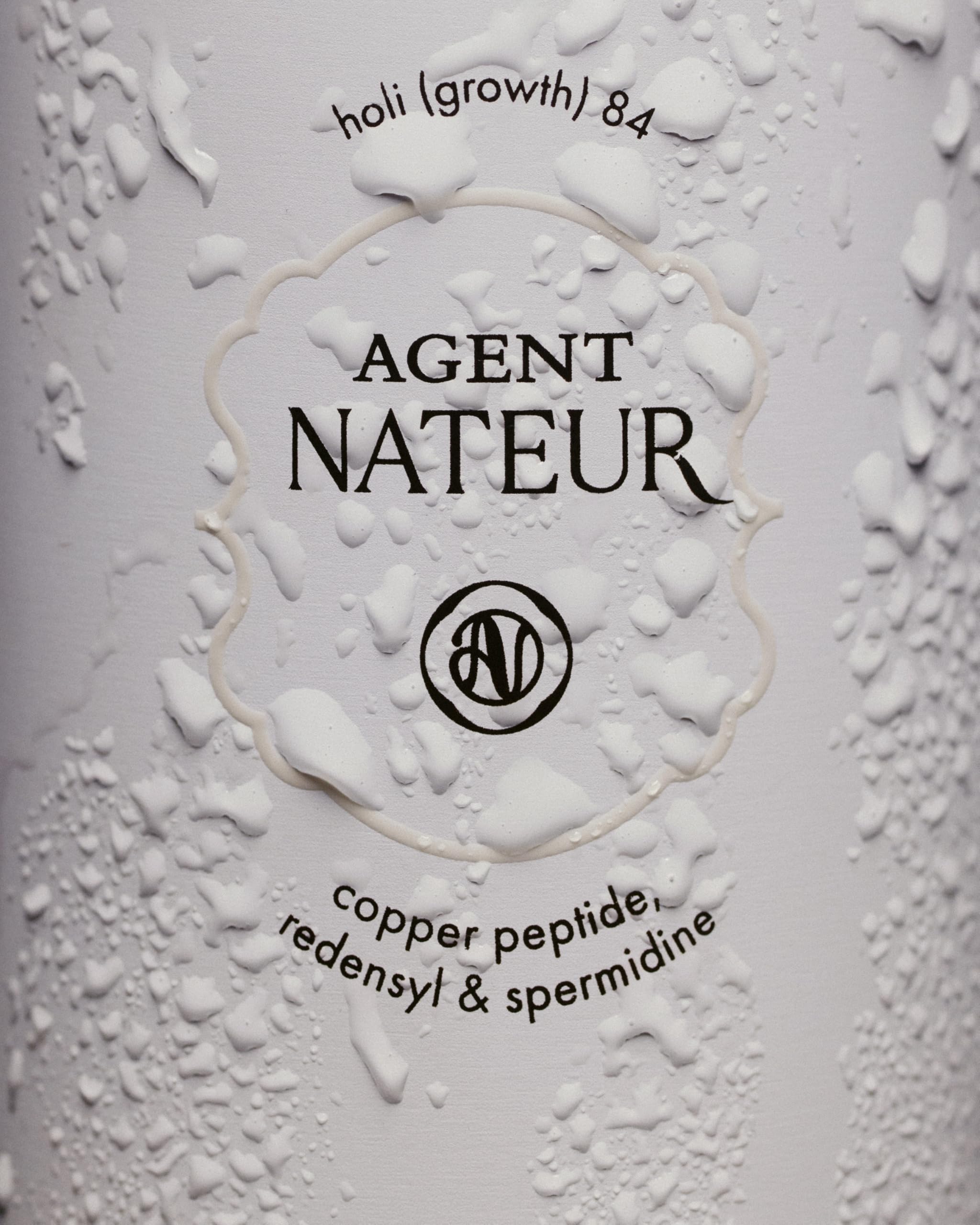 Agent Nateur holi growth 84 clean and cruelty-free packaging with premium ingredients