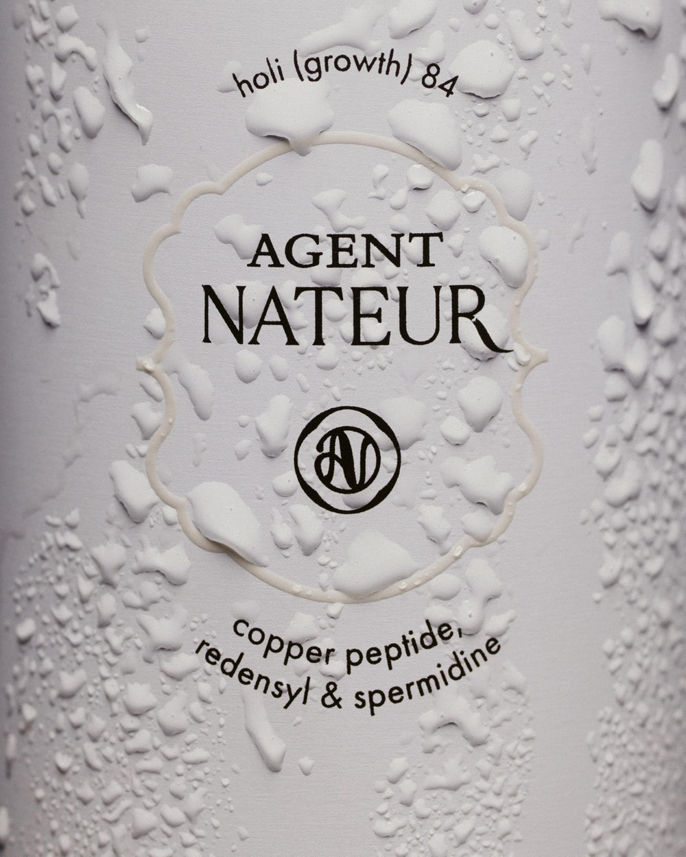 Agent Nateur holi growth 84 clean and cruelty-free packaging with premium ingredients