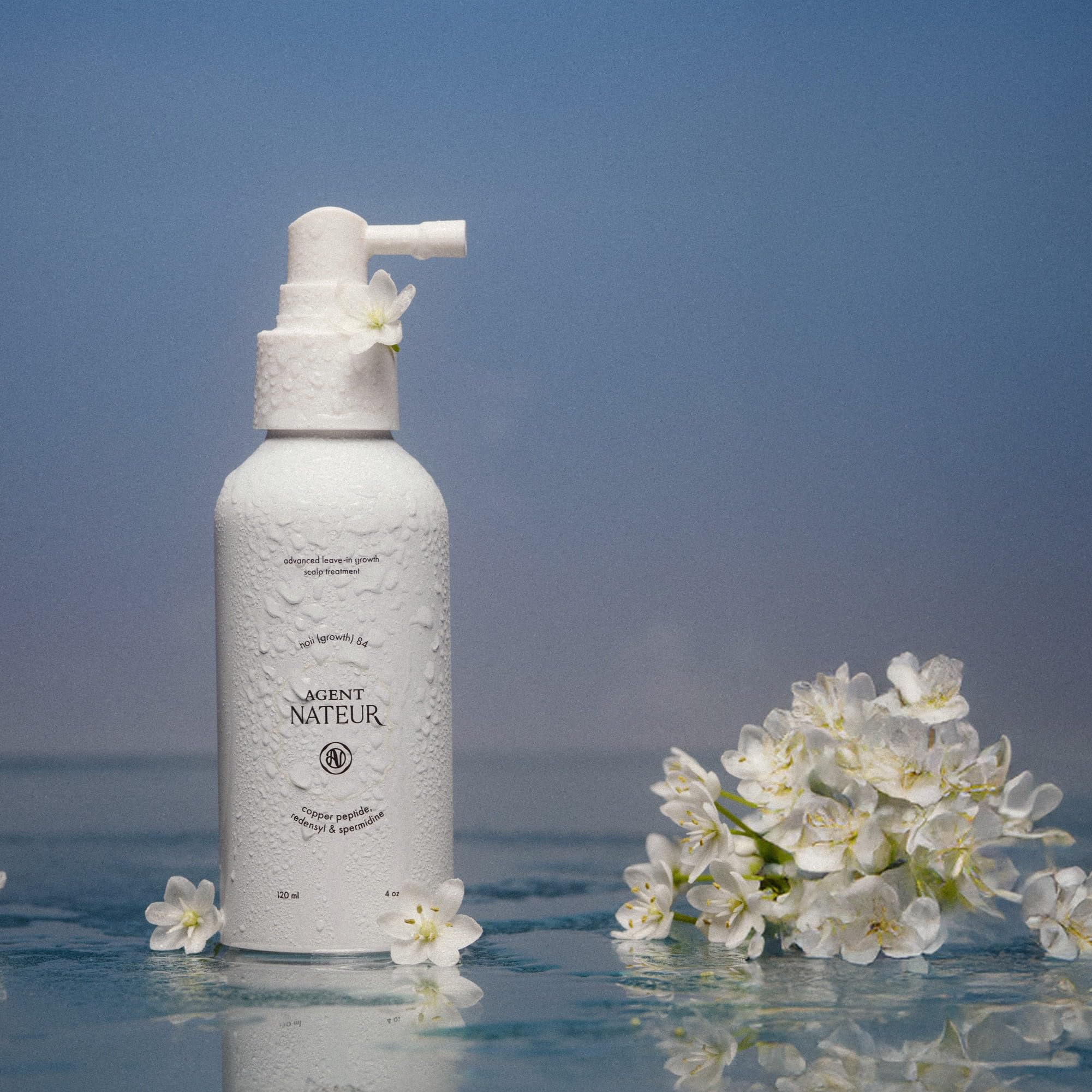Agent Nateur holi growth 84 rosemary extract supports scalp vitality amid thinning hair