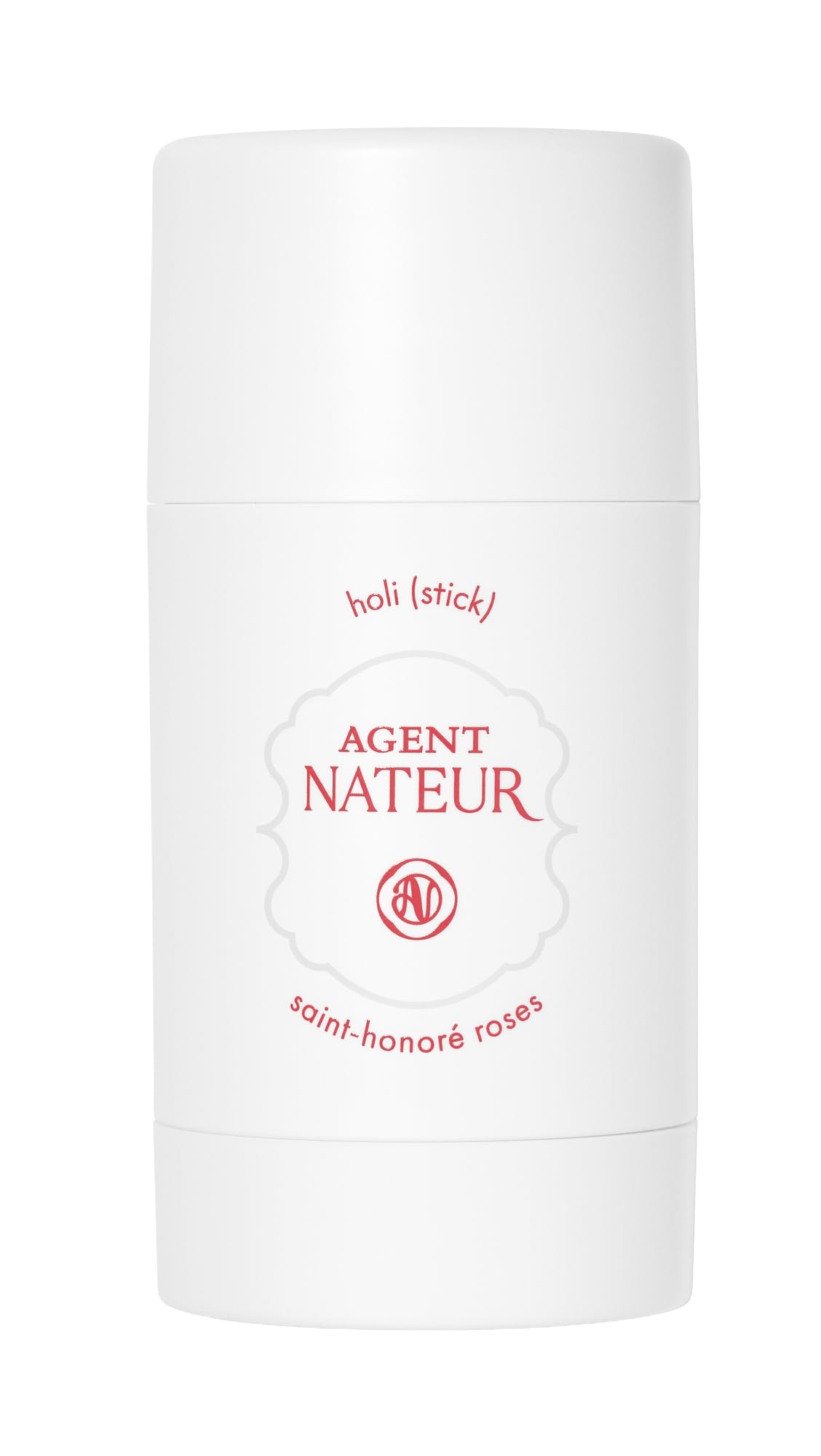 Agent Nateur holi Saint-Honoré Roses deodorant stick in use for a fresh scent