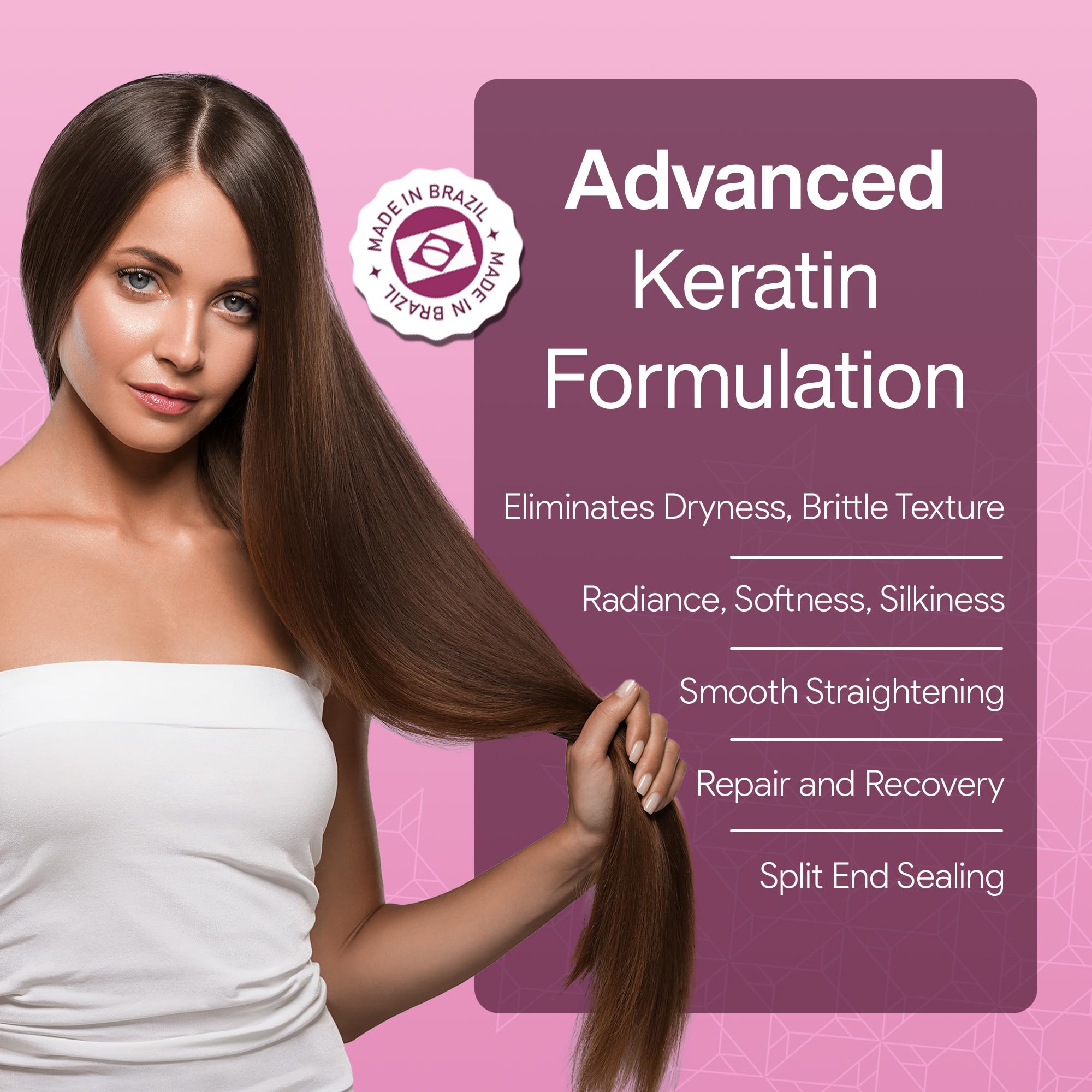 AGI PRO LISS pack shot highlights a complete at home keratin system for salon like shine
