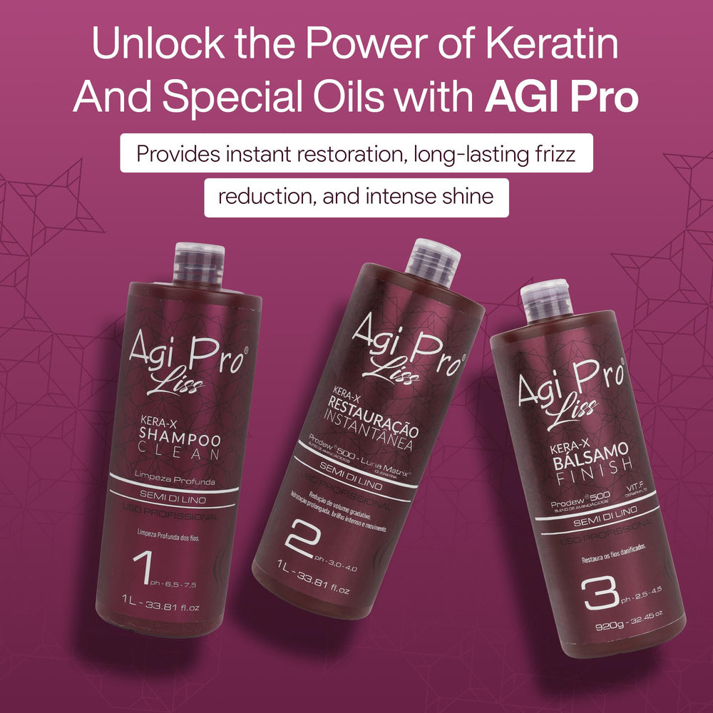 AGI PRO LISS shine 3D renders vibrant, reflective hair surface