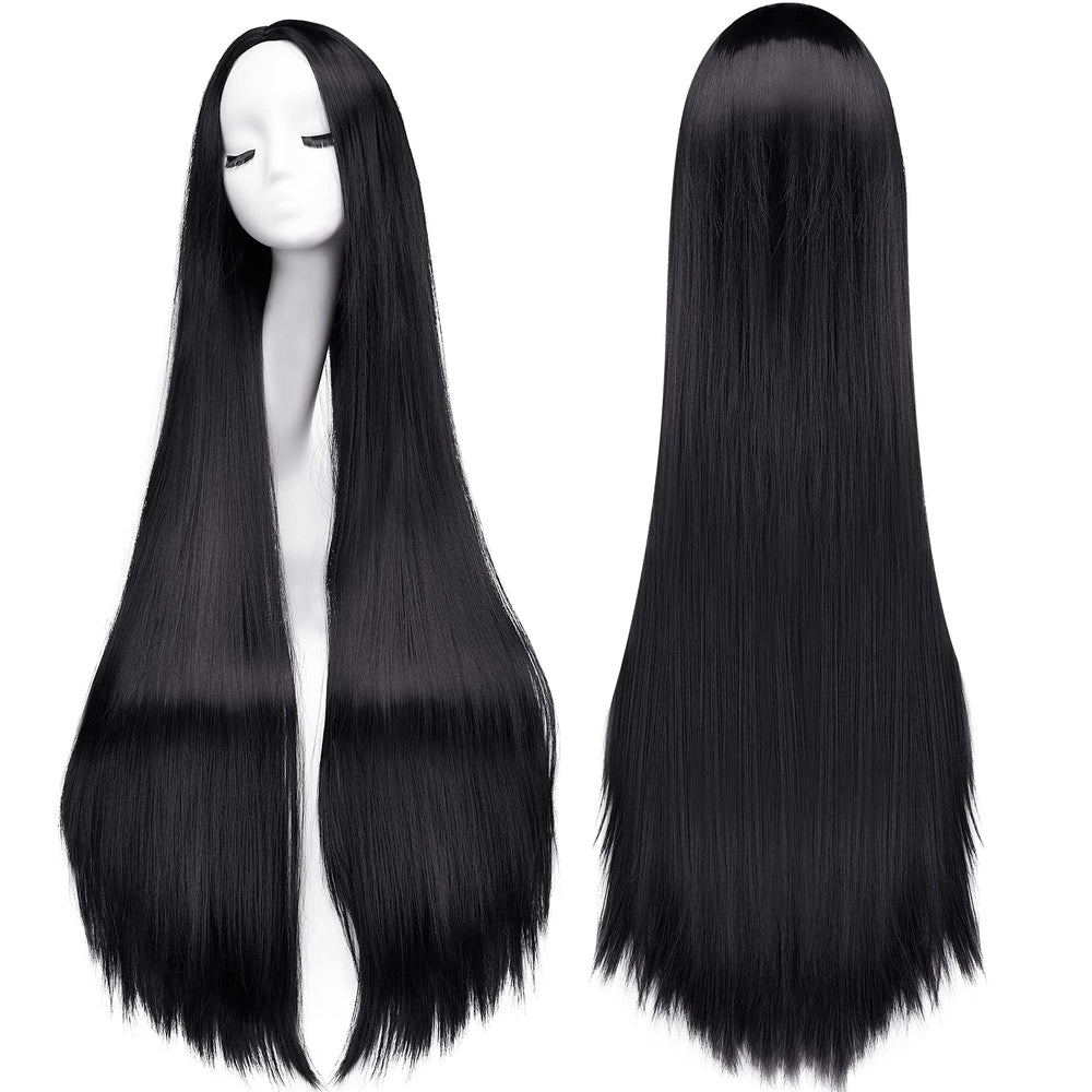 AGPTEK 100 cm length creates dramatic flowing hairstyle