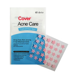 AGRCARE hydrocolloid pimple patch on the face absorbs oil for clearer pores