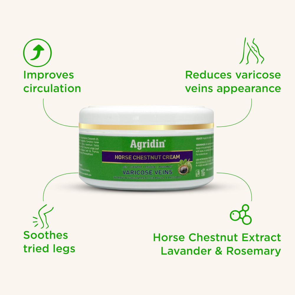 Light non-greasy texture of Agridin cream absorbs quickly.