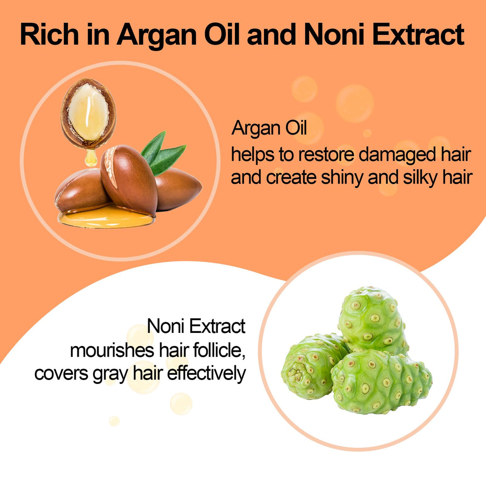 Agthyuve argan oil and noni essence bottle highlights nourishing plant ingredients.