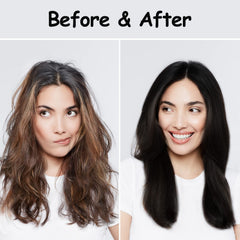 Agthyuve dye shampoo lathering on hair for easy at-home color