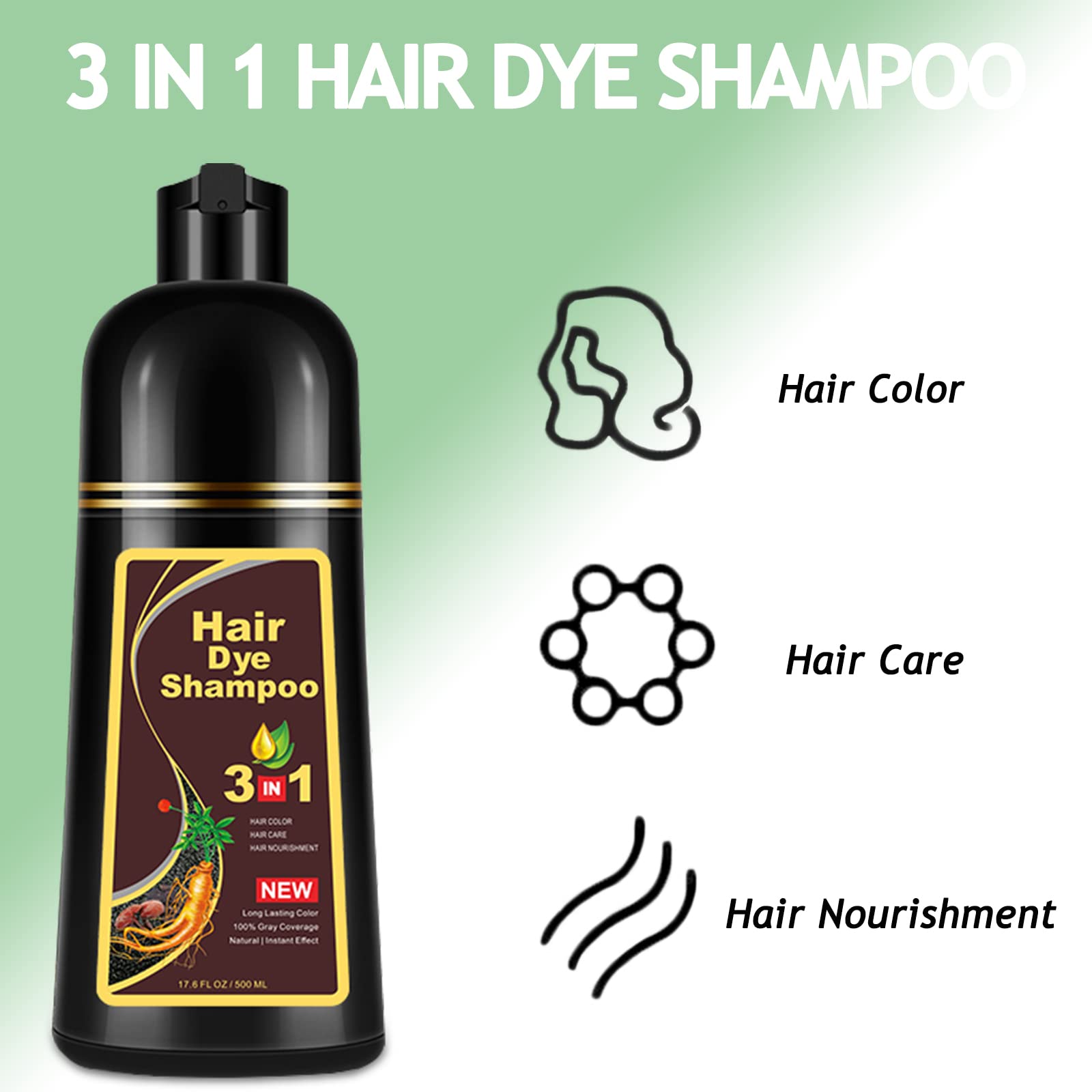 Agthyuve dye applied evenly for quick at-home color