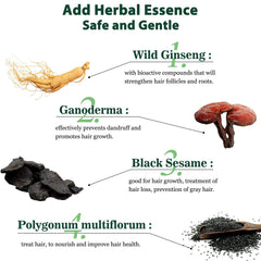 Agthyuve Hair Dye Shampoo color swatches showing Black, Dark Brown, Dark Coffee, Dark Wine Red.