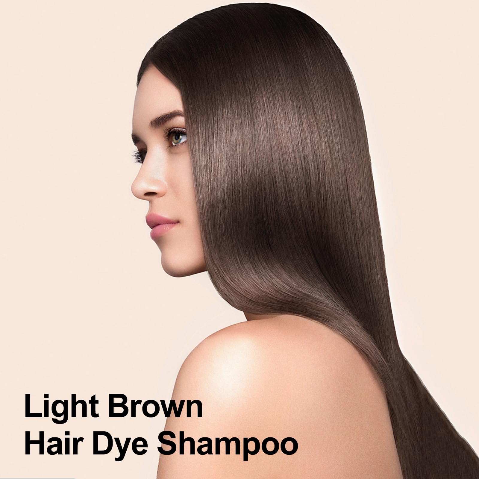 Grey hair fully covered with Agthyuve four shade options
