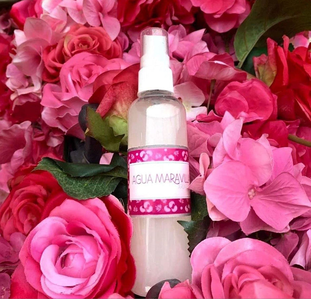 Agua Maravilla by Ars ingredients from natural flowers for gentle nourishment.