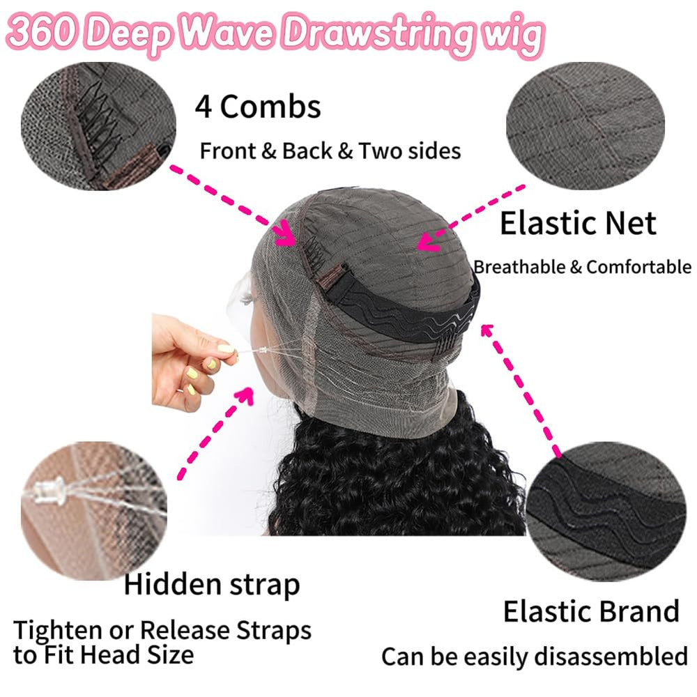 Ahaisy natural-hairline full-lace wig supports realistic parting and styling