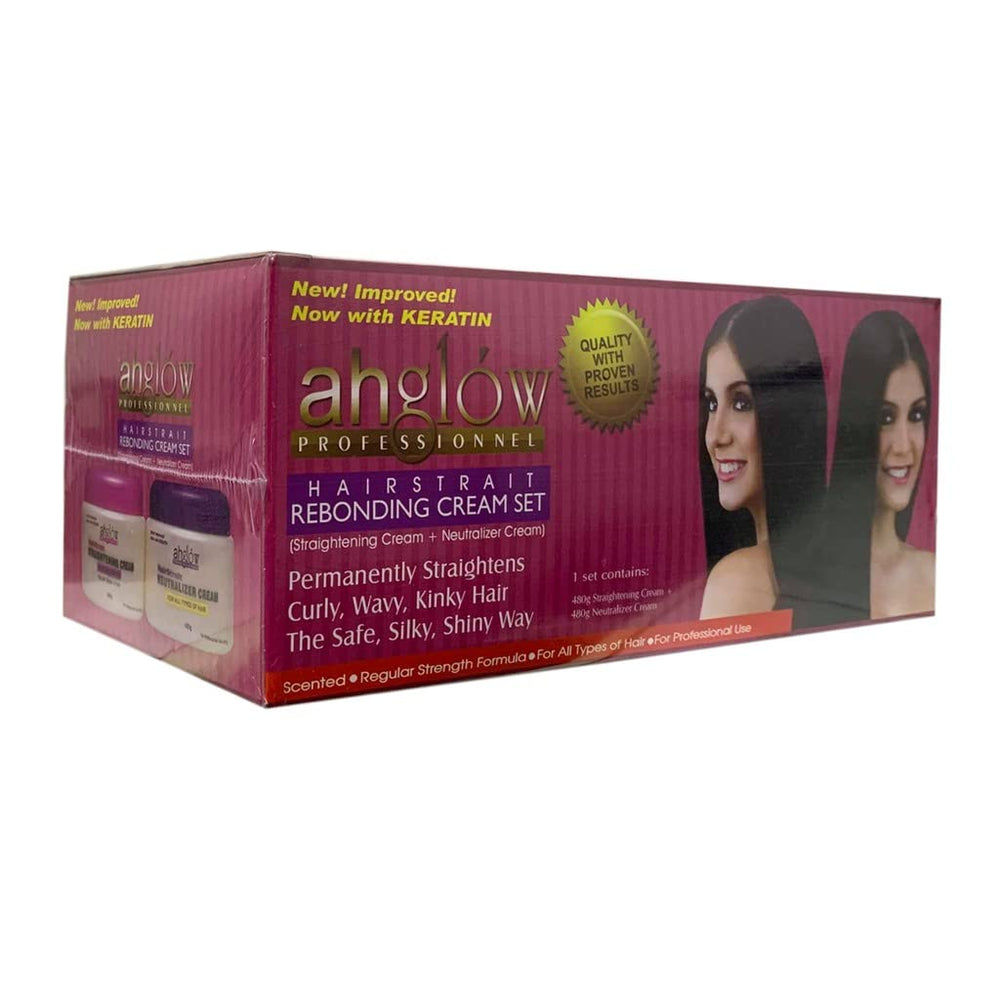 Ahglow packaging and contents showing full kit.