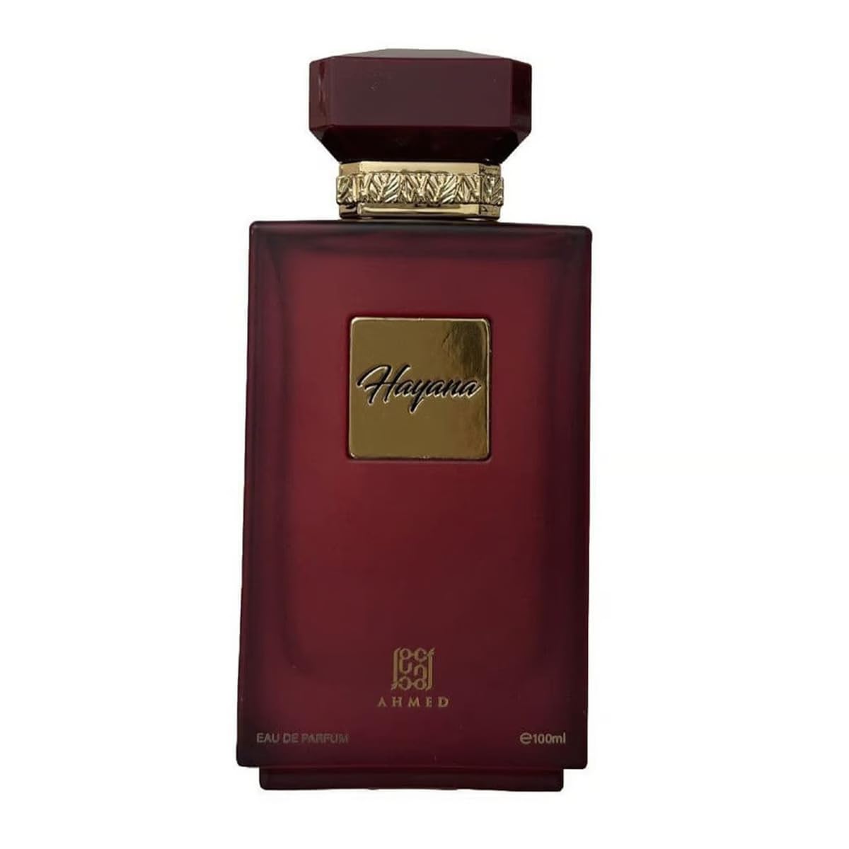 AHMED HAYANA Almaghribi bottle front view for daily wear inspiration.