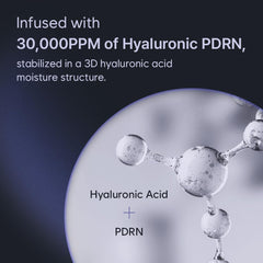 HAUA dual-layer beads serum application releasing actives on contact.
