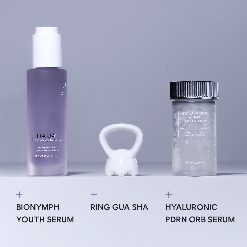 HAUA sensitive skin-friendly formula for daily use.