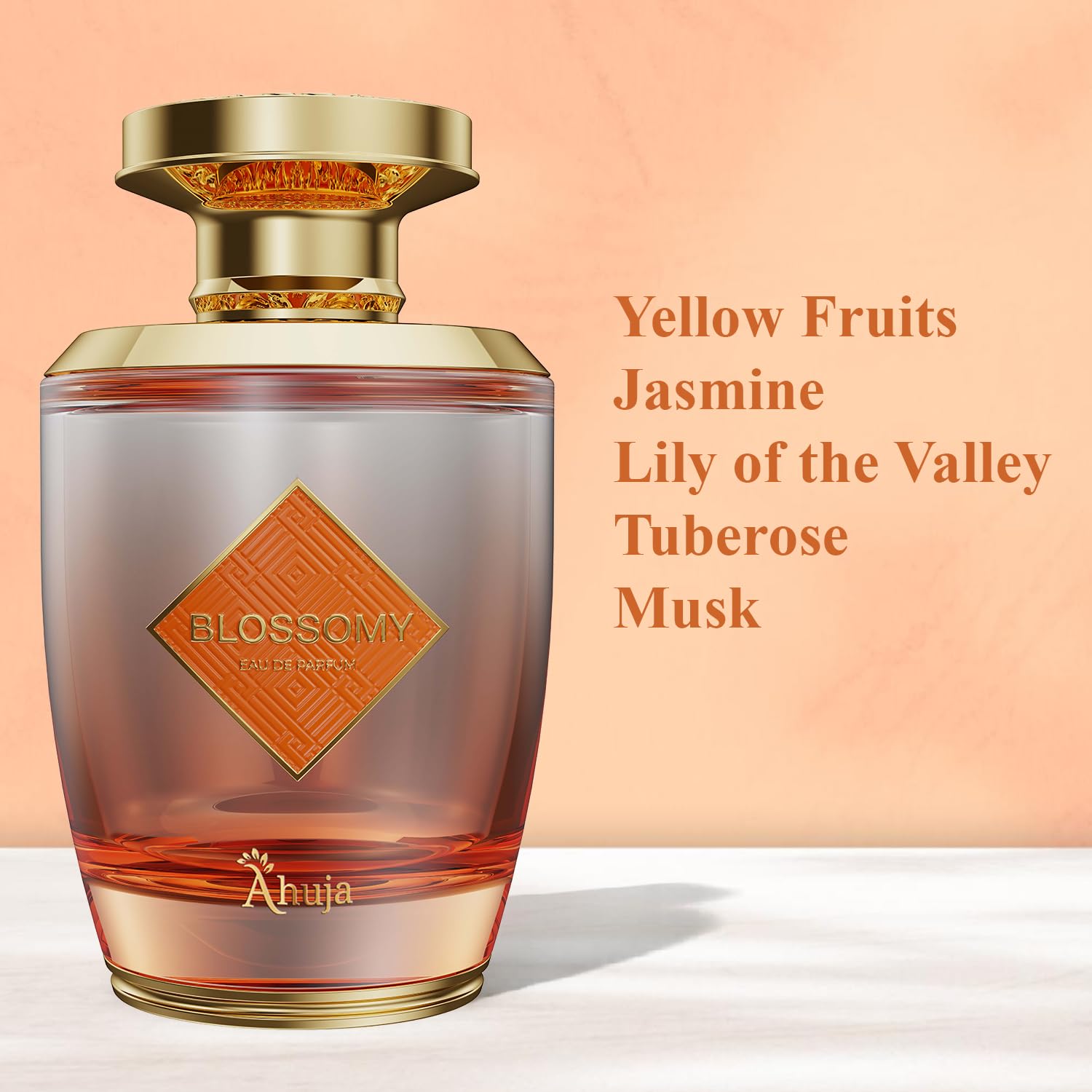 AHUJA Blossomy bottle pour capture showing easy application