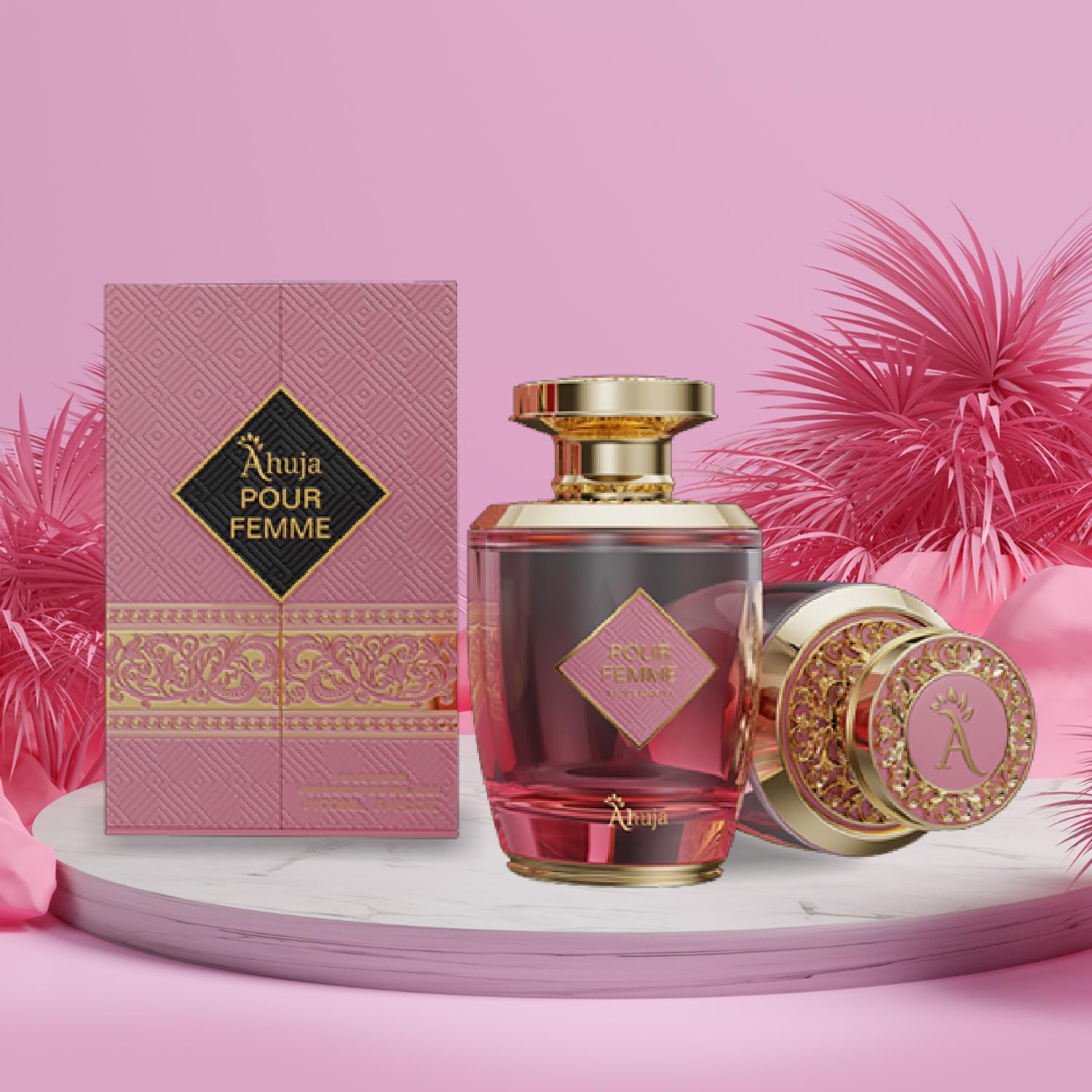 AHUJA Pour Femme luxury packaging makes gifting feel special