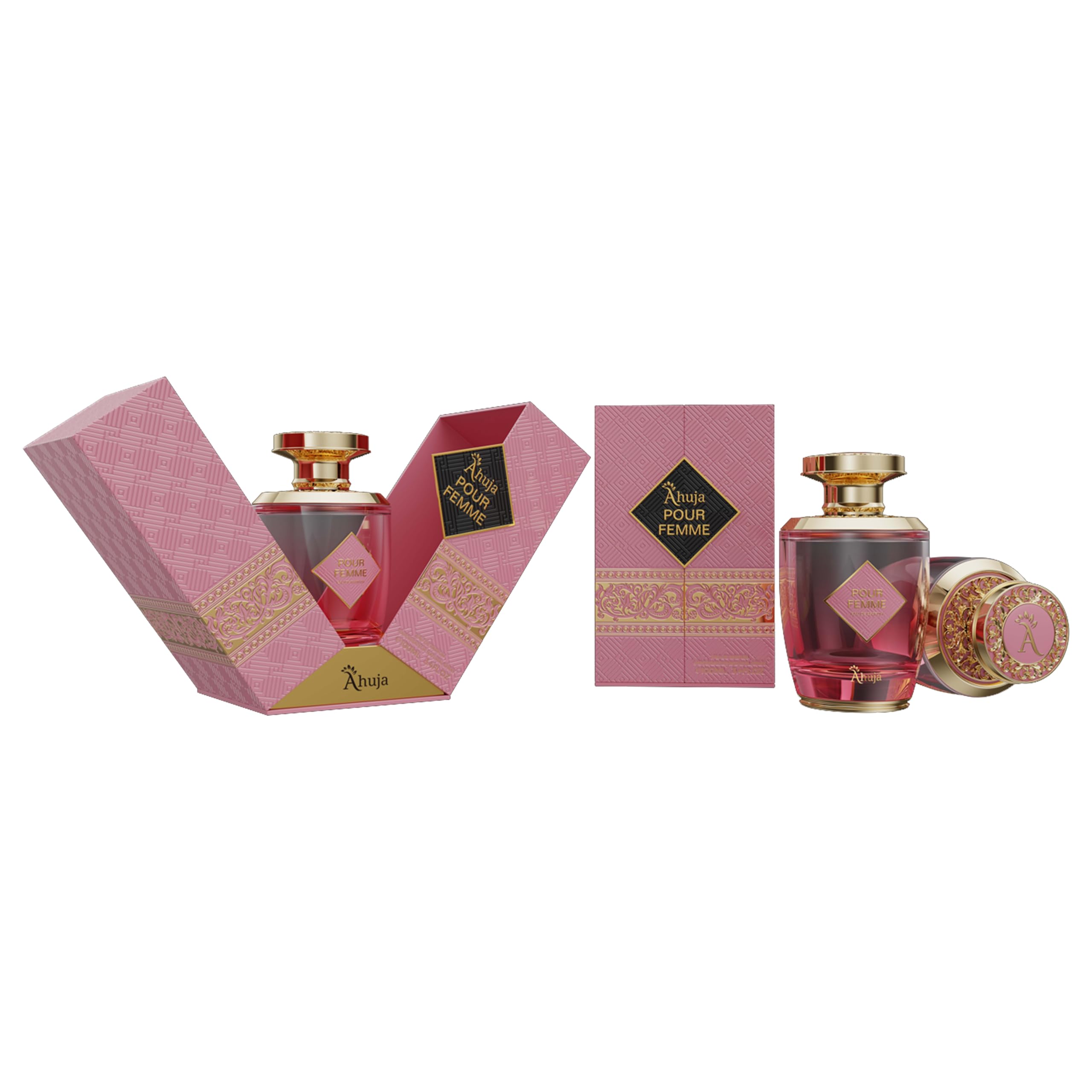 AHUJA Pour Femme wearer-essence captures personal fragrance ritual