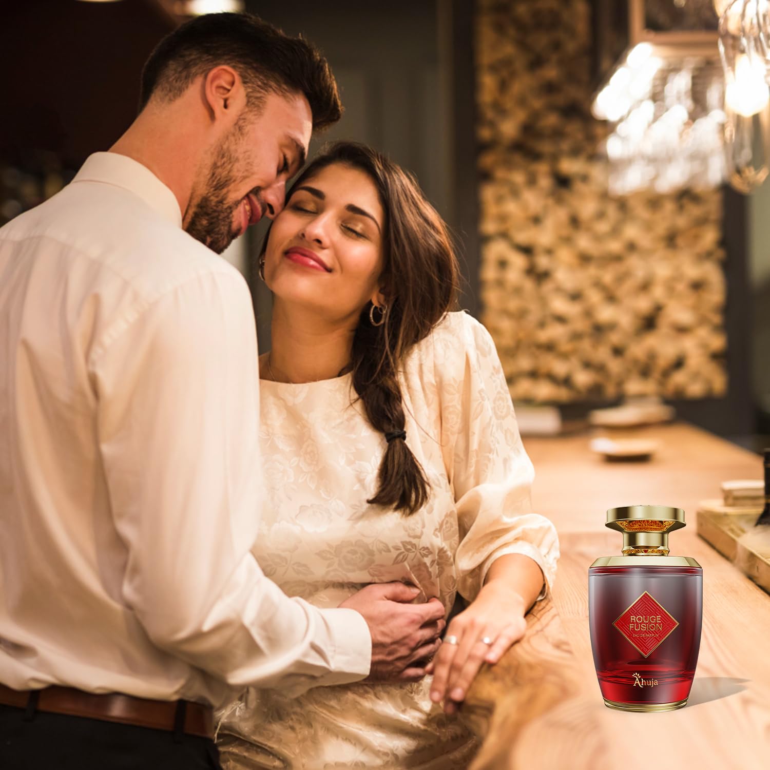 AHUJA Rouge Fusion box packaging presents gift ready presentation.