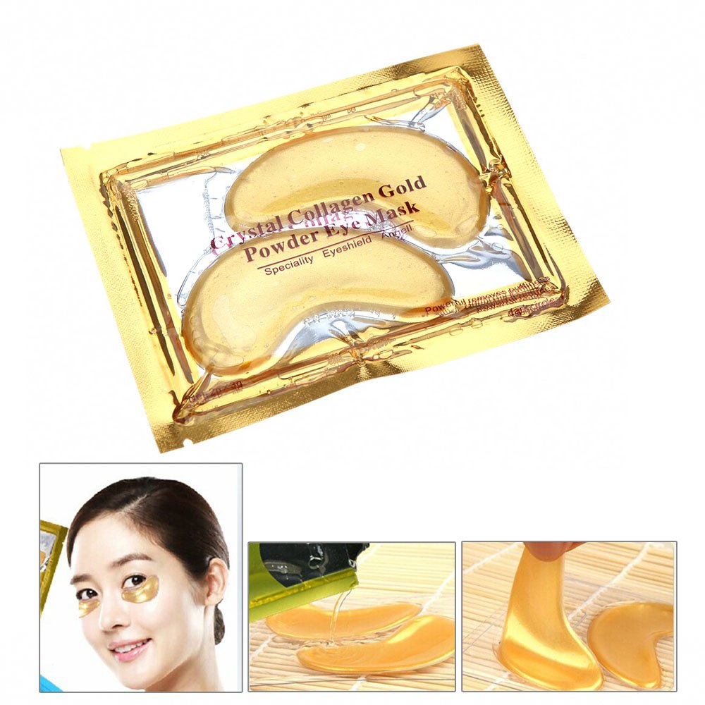 AICHUN BEAUTY 24K gold eye mask for a premium anti-ageing feel.