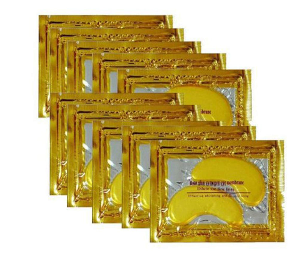 AICHUN BEAUTY collagen crystal gel formula supports gentle eye contour care.