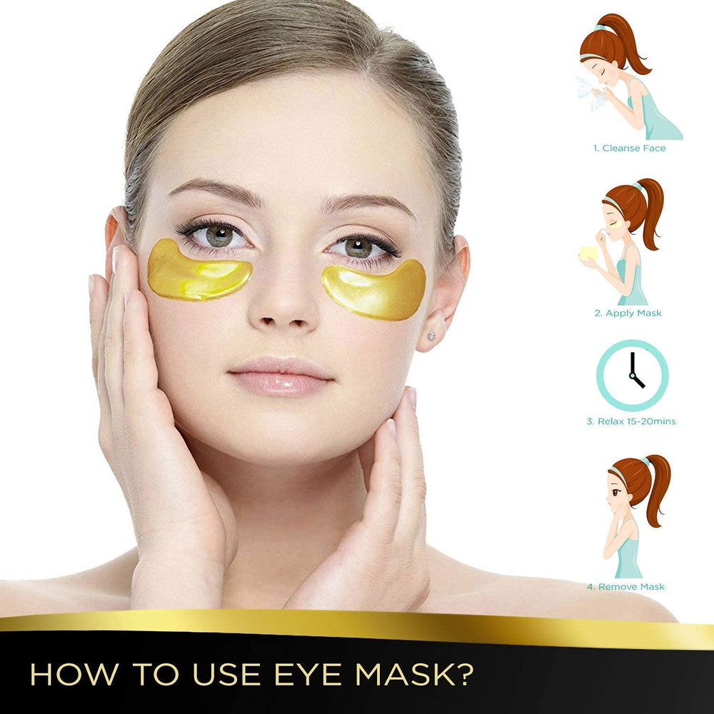 AICHUN BEAUTY crystal gel eye mask sheet texture close-up