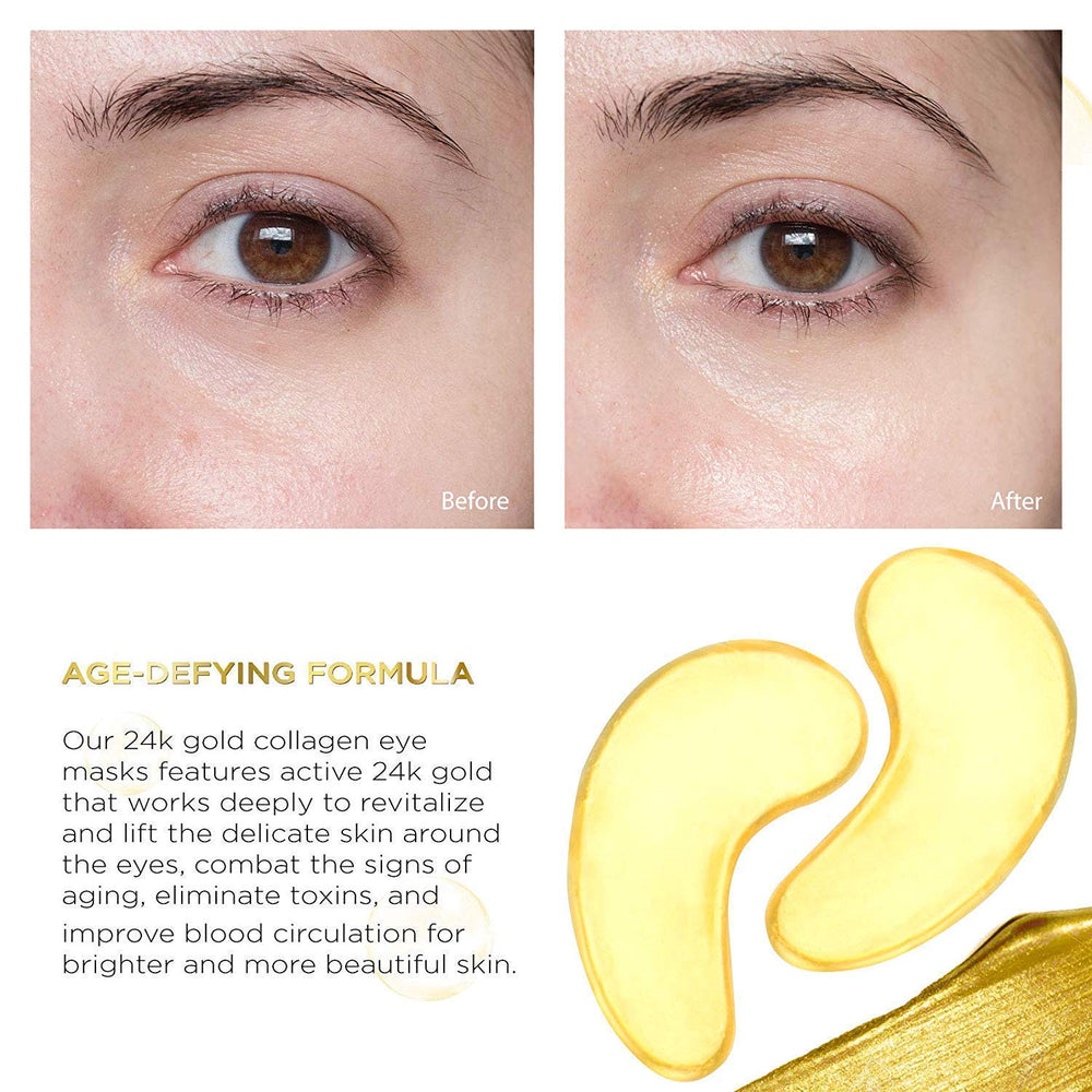 AICHUN BEAUTY eye mask application on tired eyes for relief