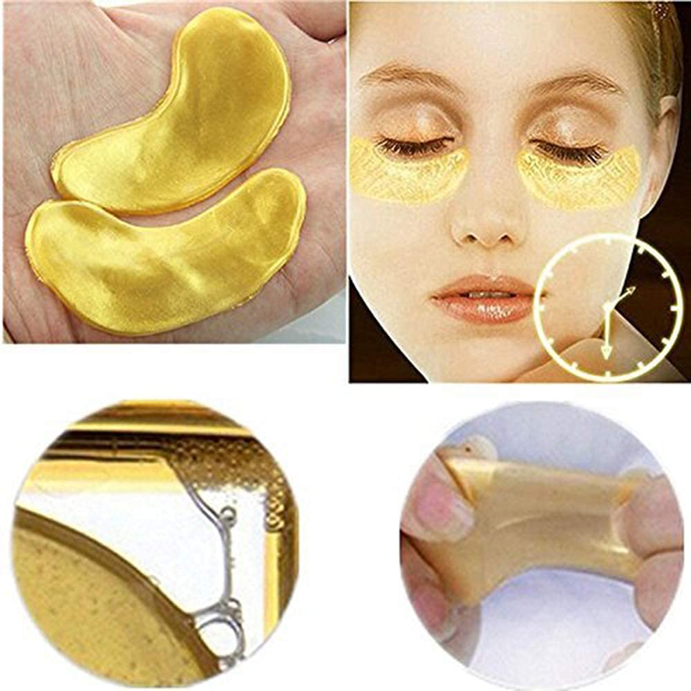 AICHUN BEAUTY eye mask provides moisturization on the under-eye area