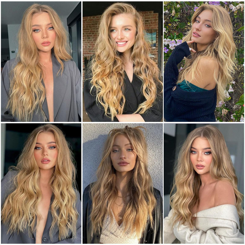 Aida ble wig designed for easy daily use and versatile styling.