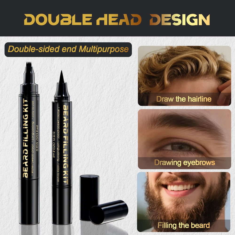 AIHOPESTO Natural-Beard-Color-Matching helps achieve a cohesive tone across facial hair.