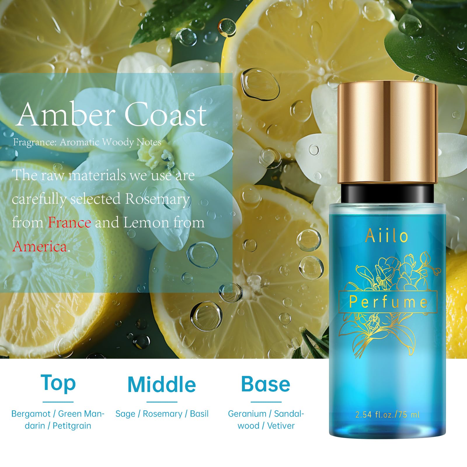 Aiilo Hair Perfume application spray showing easy mist delivery