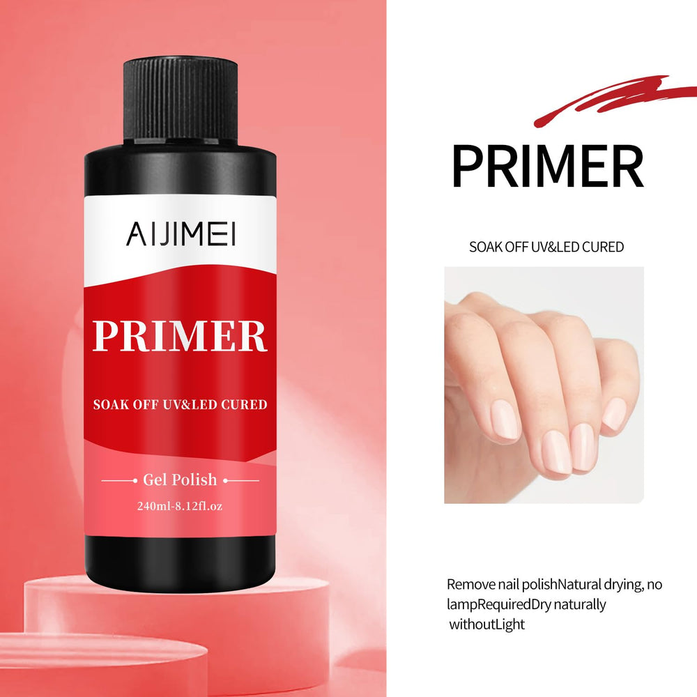 AIJIMEI strong-bond nail primer brush demonstrates durable adhesion for pro-like results.