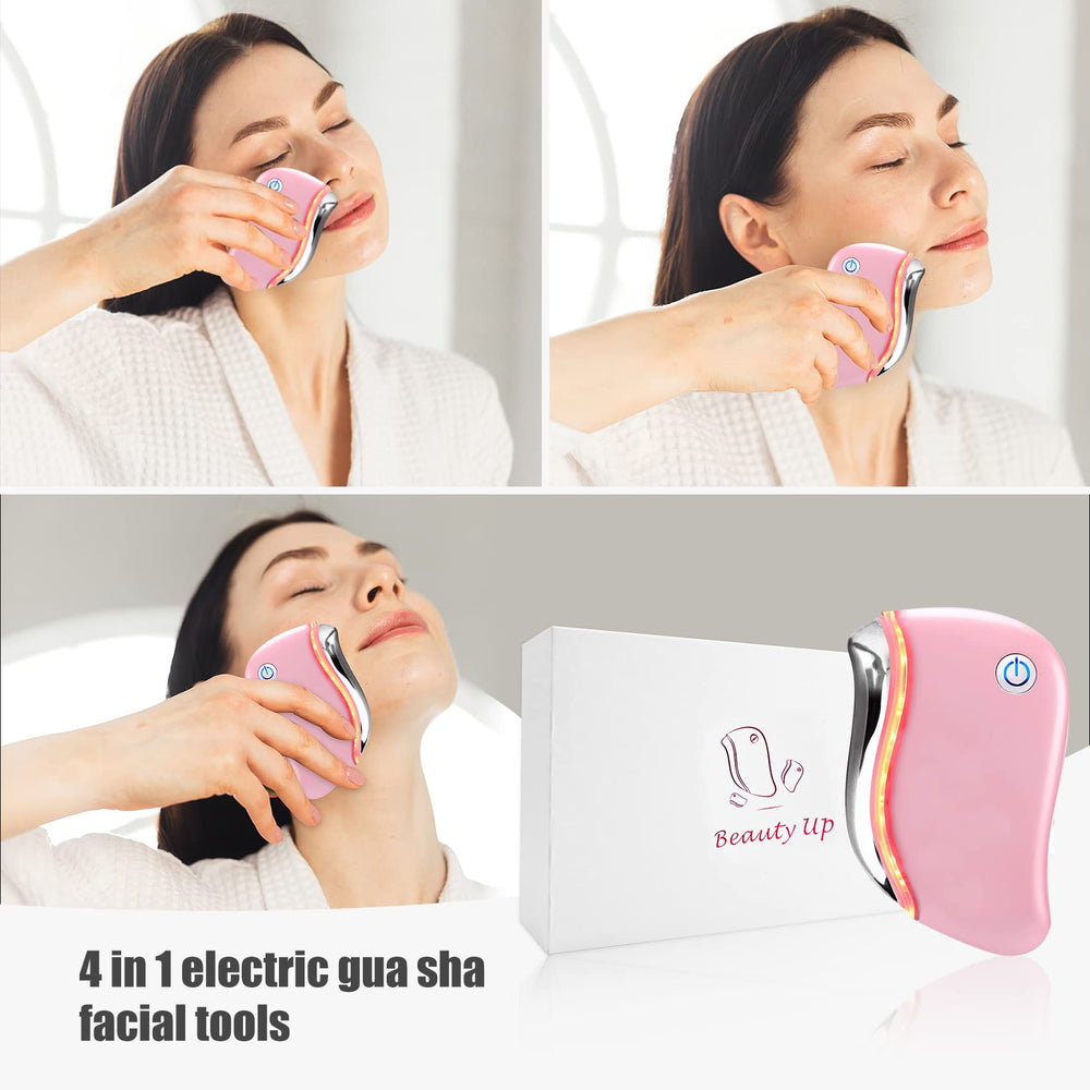 Aikertec ergonomic curve design image, easy movement along facial contours.