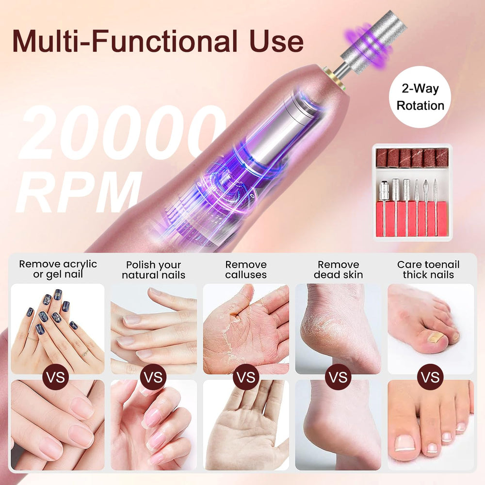 AILALUO acrylic nail brush for smooth acrylic application