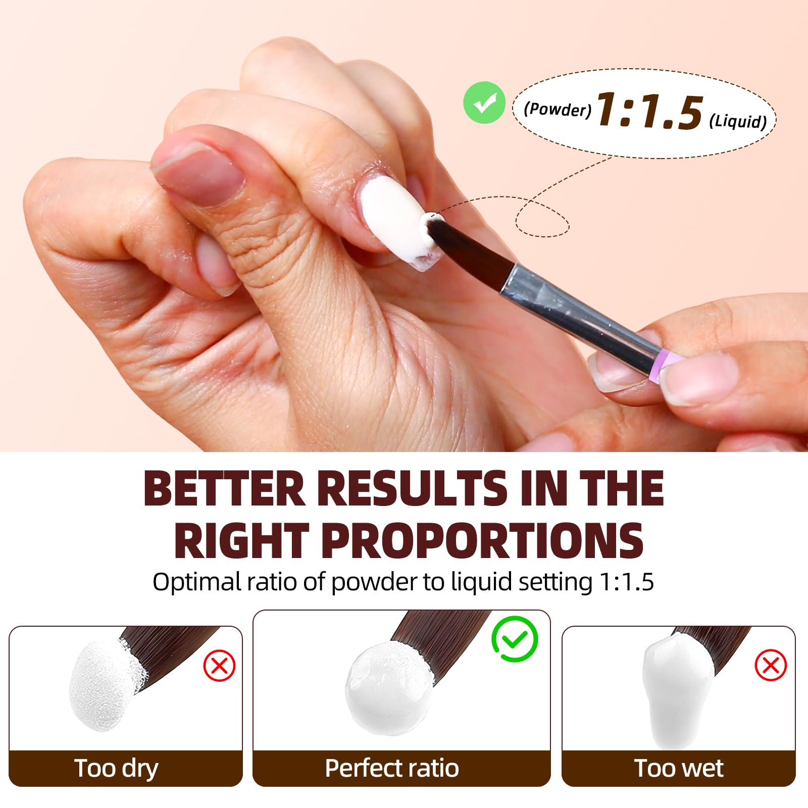 AILALUO nail form stickers for clean shaping and tips
