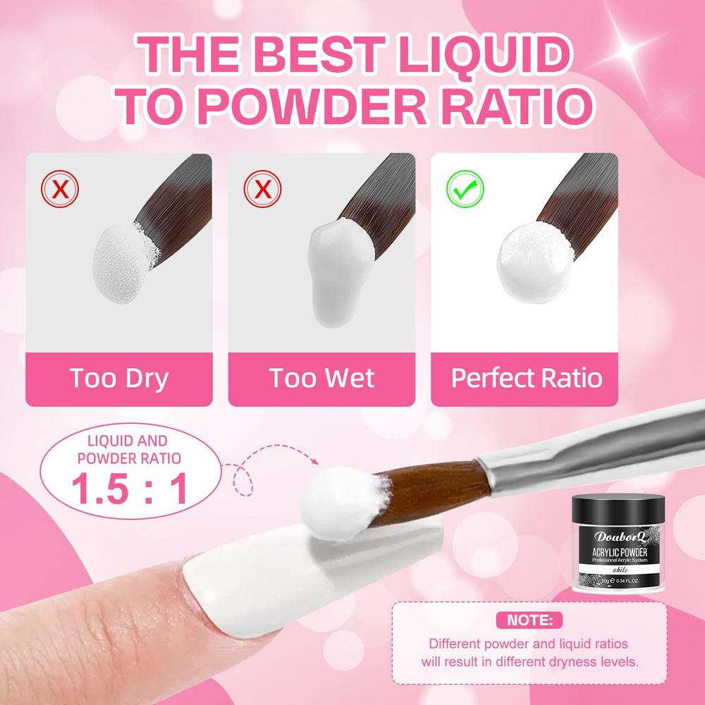AILALUO nail tips and stickers pack for creative nail art