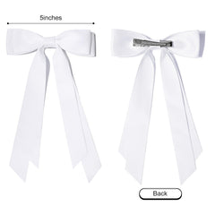 Aileam hair bow on head with clip secure and stylish