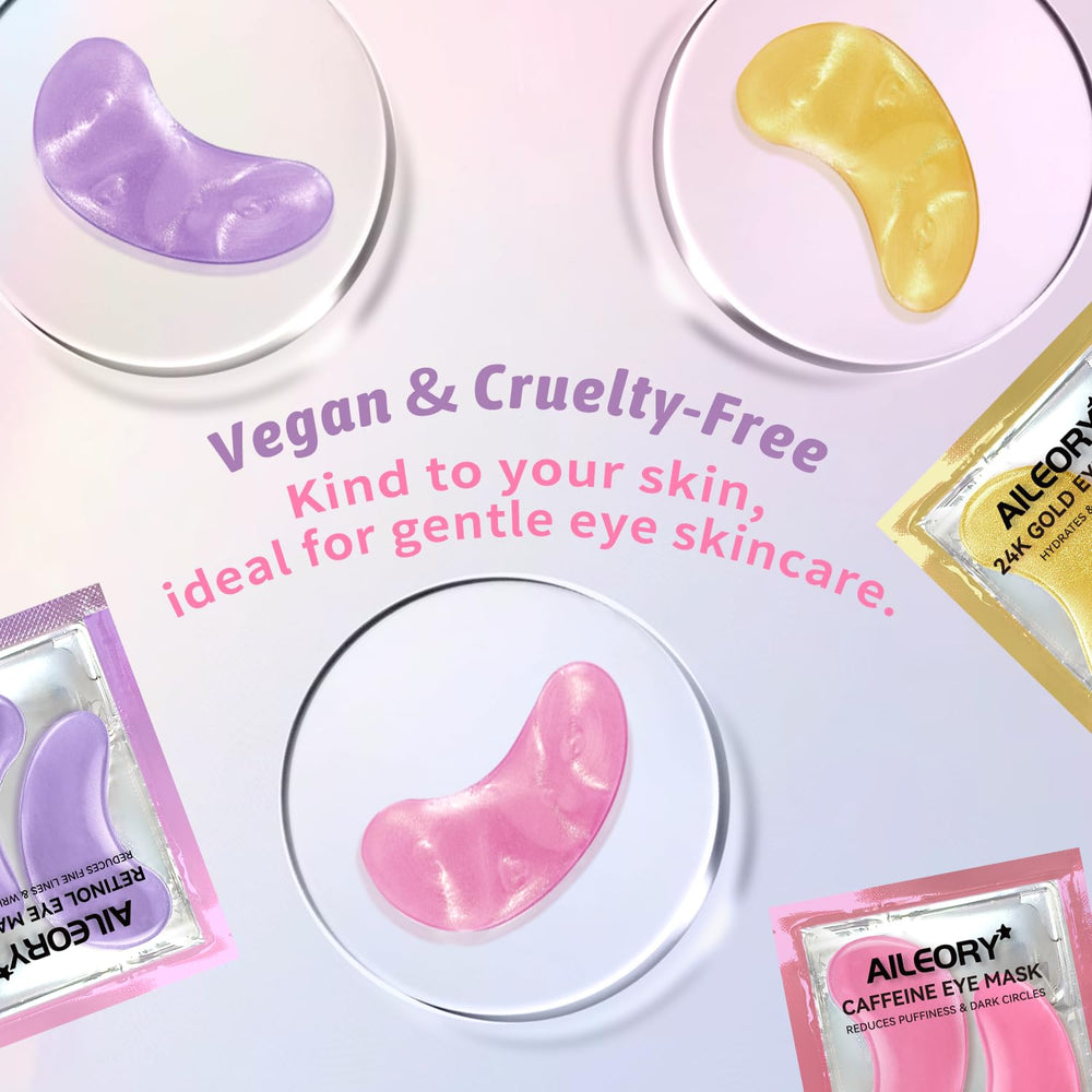 AILEORY ceramides and nano gold patch to support elasticity and radiance.