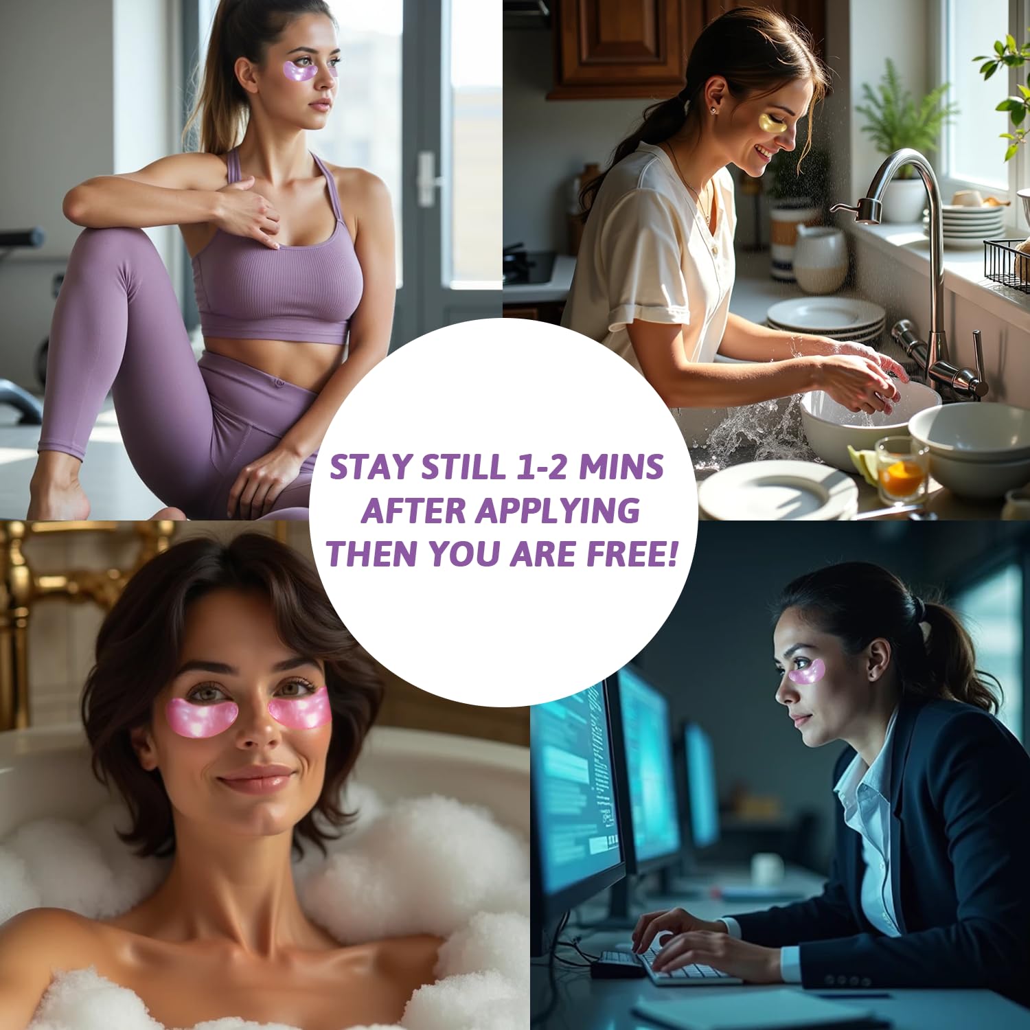 AILEORY individually sealed gel patches preserve freshness for travel.